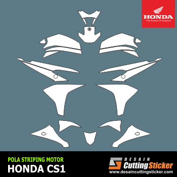Pola Striping Honda Cs1